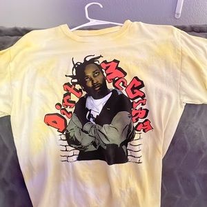 Yellow DIRT MCGIRT SHIRT